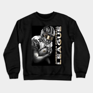 American football league painting Crewneck Sweatshirt